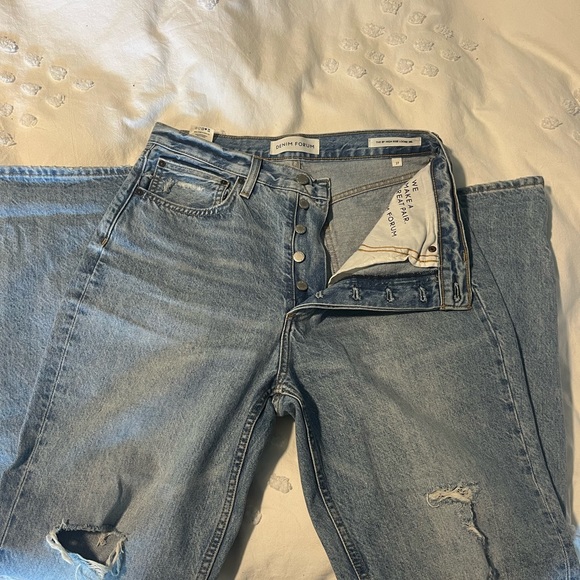 Denim forum ripped high rise jeans - Picture 2 of 4